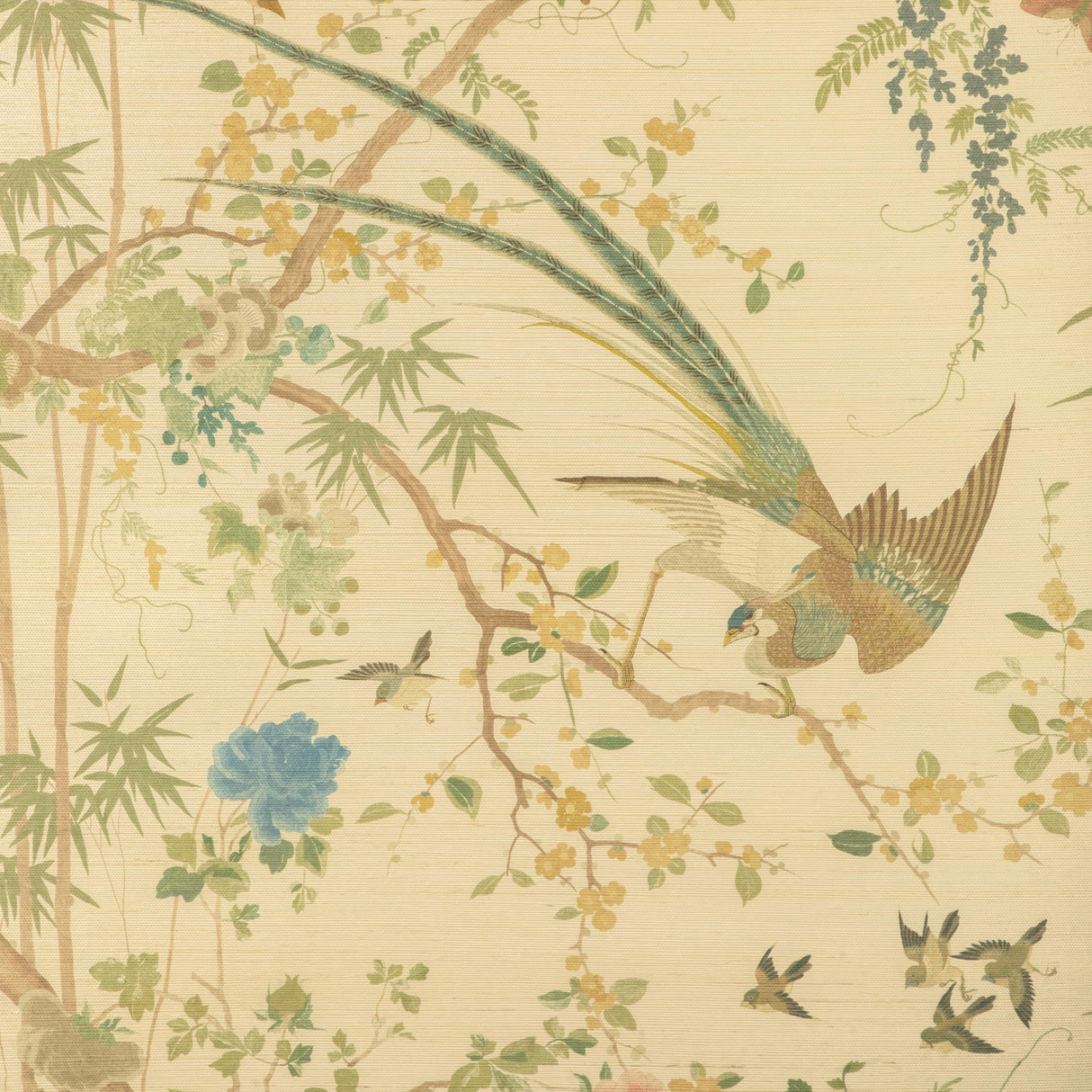 Lee Jofa MANDALAY SISAL SPRING Wallpaper