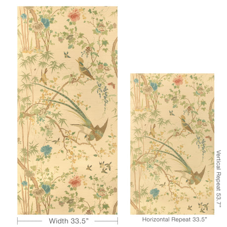 Lee Jofa MANDALAY SISAL SPRING Wallpaper