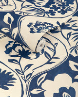 Lee Jofa CALATHEA PAPER INDIGO Wallpaper