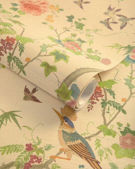 Lee Jofa MANDALAY SISAL AUTUMN Wallpaper