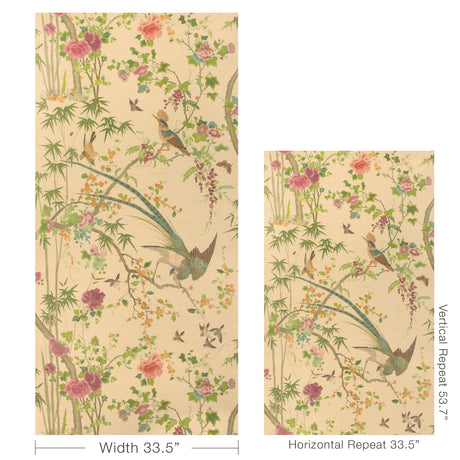 Lee Jofa MANDALAY SISAL AUTUMN Wallpaper