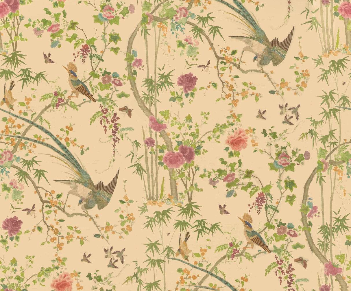 Lee Jofa MANDALAY SISAL AUTUMN Wallpaper