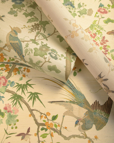Lee Jofa MANDALAY SISAL AUTUMN Wallpaper