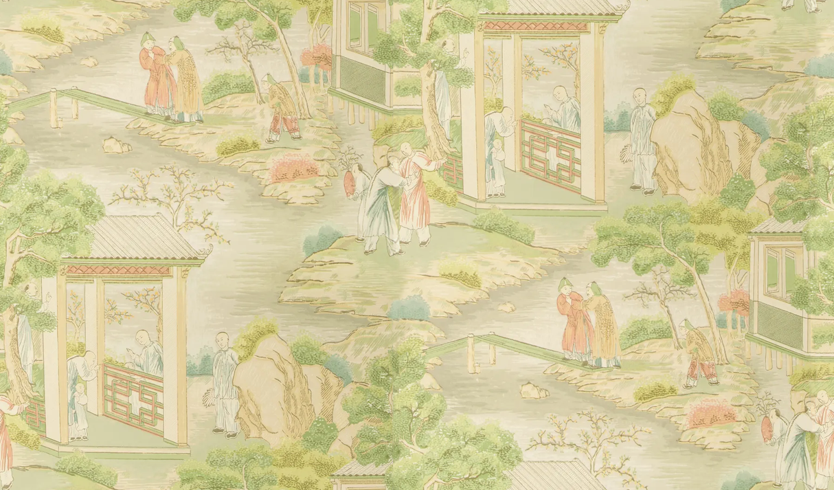 Lee Jofa TARIM RIVER PAPER LEAF Wallpaper
