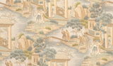 Lee Jofa TARIM RIVER PAPER AQUA Wallpaper