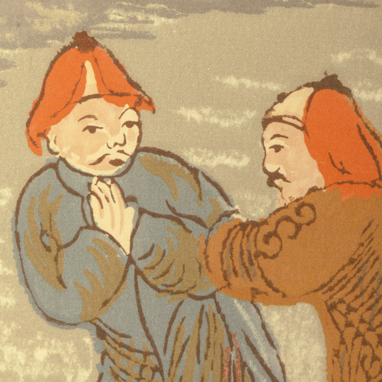 Lee Jofa TARIM RIVER PAPER MULTI Wallpaper