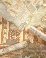 Lee Jofa TARIM RIVER PAPER MULTI Wallpaper