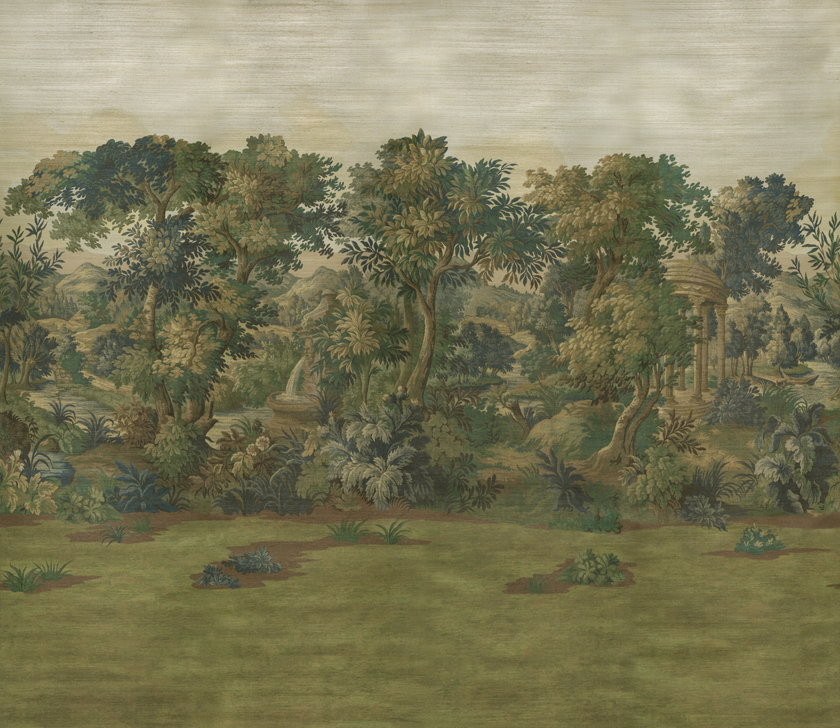 Lee Jofa KINGSLEY MURAL GC VERDURE Wallpaper