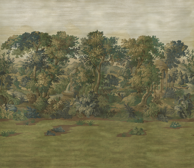 Lee Jofa KINGSLEY MURAL GC VERDURE Wallpaper