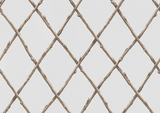 Lee Jofa BARE TWIG TRELLIS WP BROWN Wallpaper