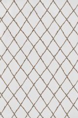 Lee Jofa BARE TWIG TRELLIS WP BROWN Wallpaper