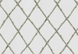 Lee Jofa BARE TWIG TRELLIS WP GREEN Wallpaper