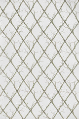 Lee Jofa TWIG TRELLIS WP GREEN Wallpaper
