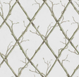 Lee Jofa TWIG TRELLIS WP GREEN Wallpaper