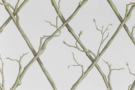 Lee Jofa TWIG TRELLIS WP GREEN Wallpaper