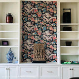 Brunschwig & Fils MING DRAGON INDIGO Wallpaper