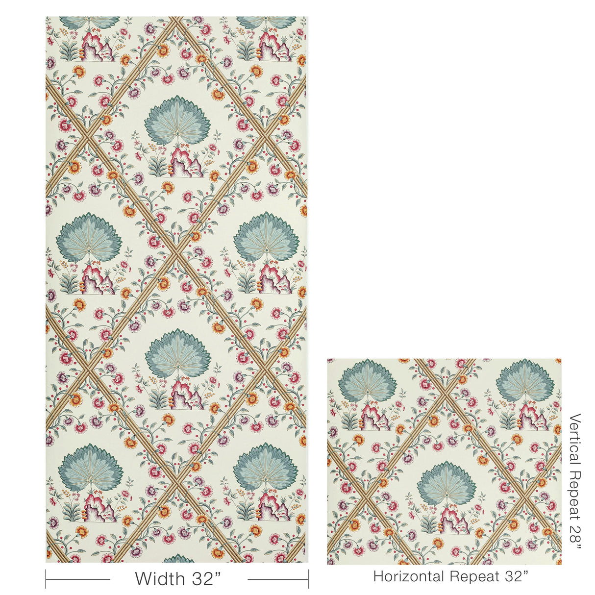 Brunschwig & Fils LOIRE JEWEL Wallpaper