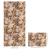 Brunschwig & Fils SEYCHELLES MOCHA Wallpaper