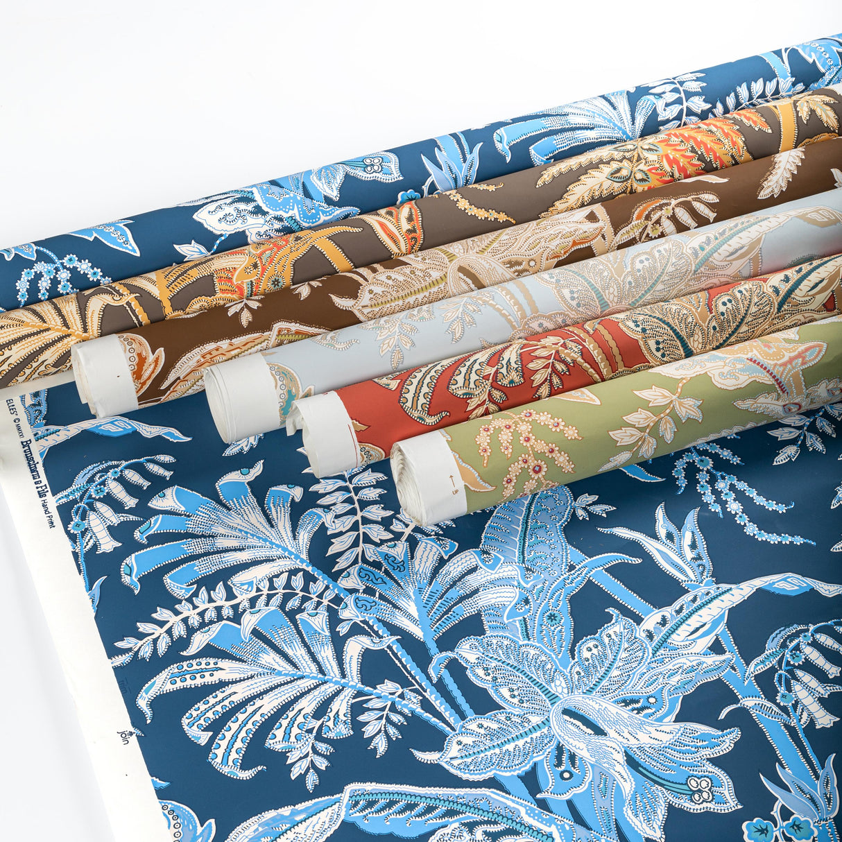 Brunschwig & Fils SEYCHELLES MOCHA Wallpaper