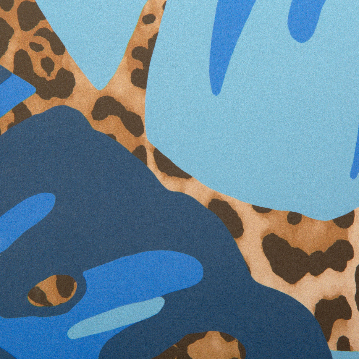 Brunschwig & Fils MAMBO BLUE Wallpaper