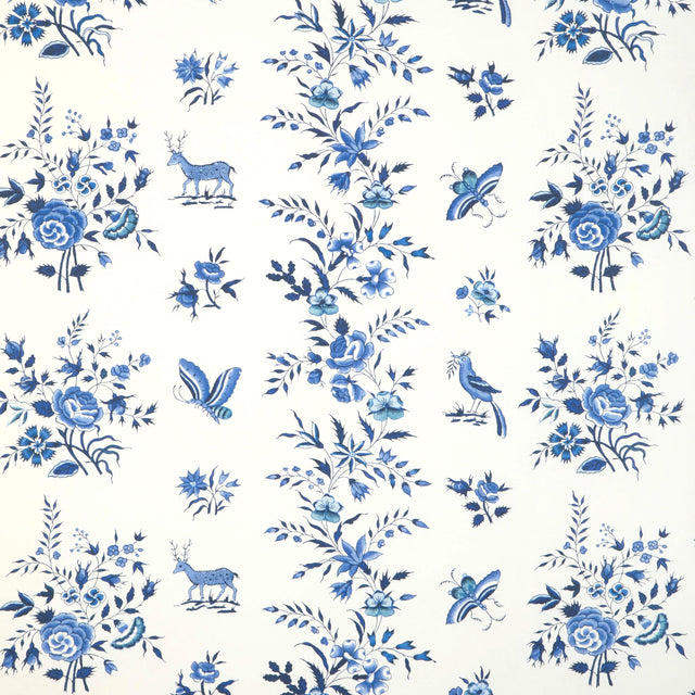 Brunschwig & Fils AUREL SKY/BLUE Wallpaper