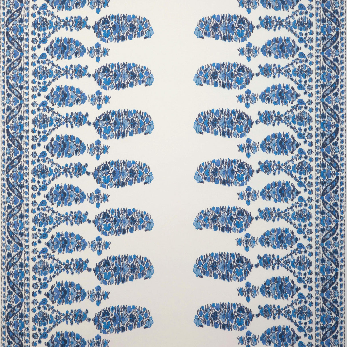 Brunschwig & Fils VISAN NAVY/SKY Wallpaper