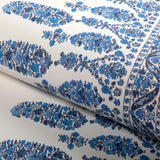 Brunschwig & Fils VISAN NAVY/SKY Wallpaper