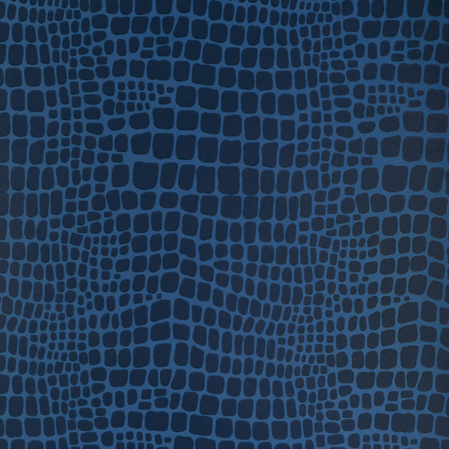 Brunschwig & Fils CROC SAPPHIRE Wallpaper