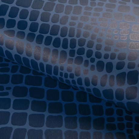 Brunschwig & Fils CROC SAPPHIRE Wallpaper