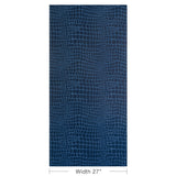 Brunschwig & Fils CROC SAPPHIRE Wallpaper