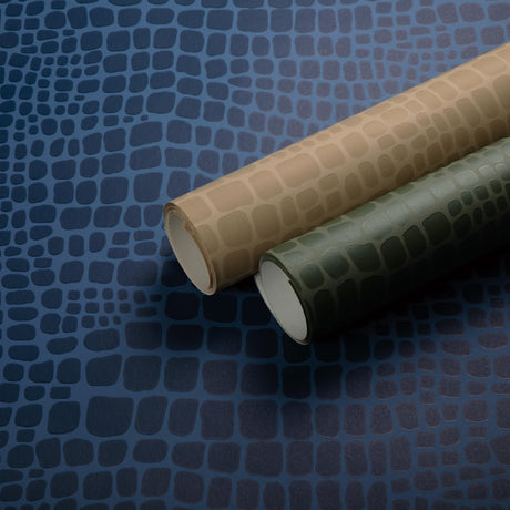 Brunschwig & Fils CROC SAPPHIRE Wallpaper