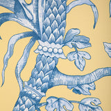 Brunschwig & Fils BIRD AND THISTLE II SUN Wallpaper