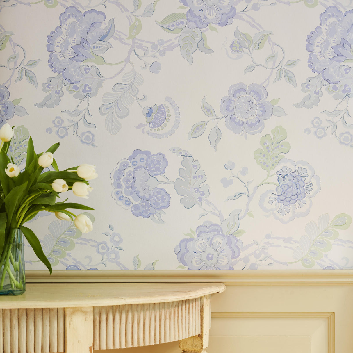 Lee Jofa SOMERSET WP OCEAN Wallpaper