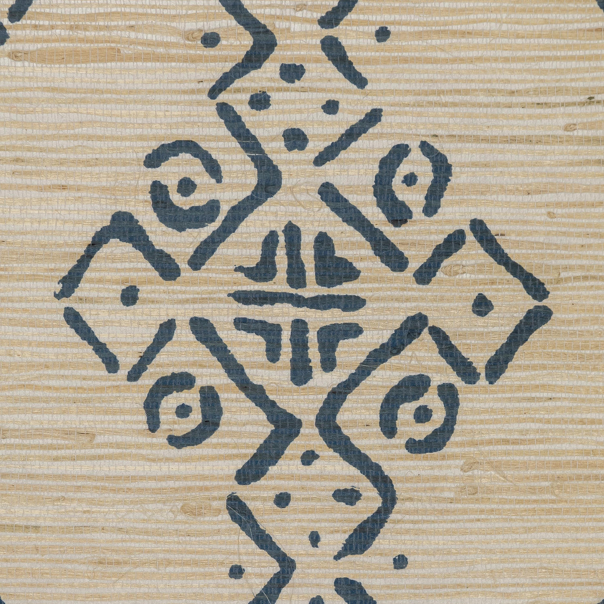Lee Jofa MALI GRASSCLOTH INDIGO Wallpaper