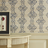 Lee Jofa MALI GRASSCLOTH INDIGO Wallpaper