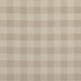 Baker Lifestyle BLOCK CHECK STONE Upholstery Fabric