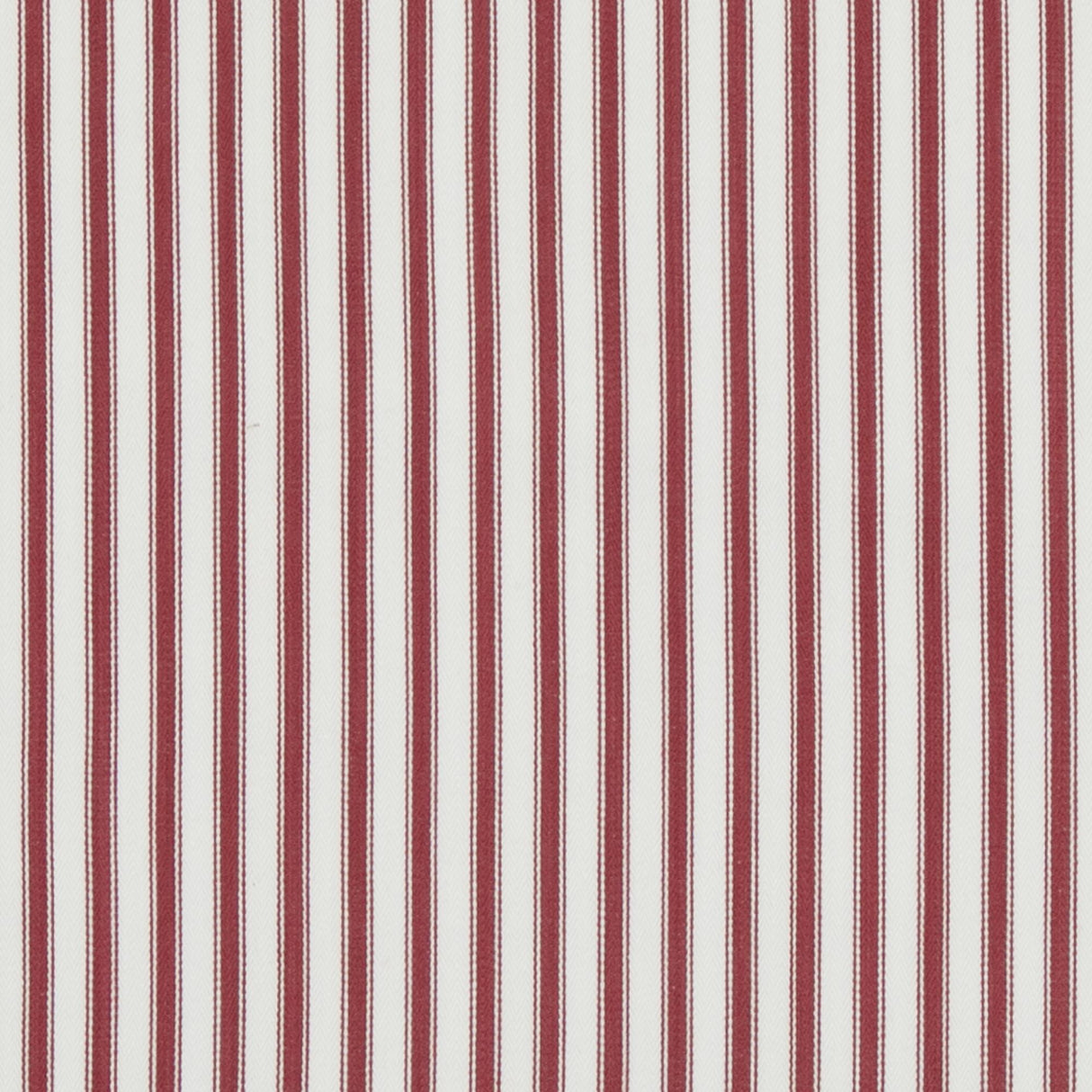 Baker Lifestyle SHERBORNE TICKING RED Fabric