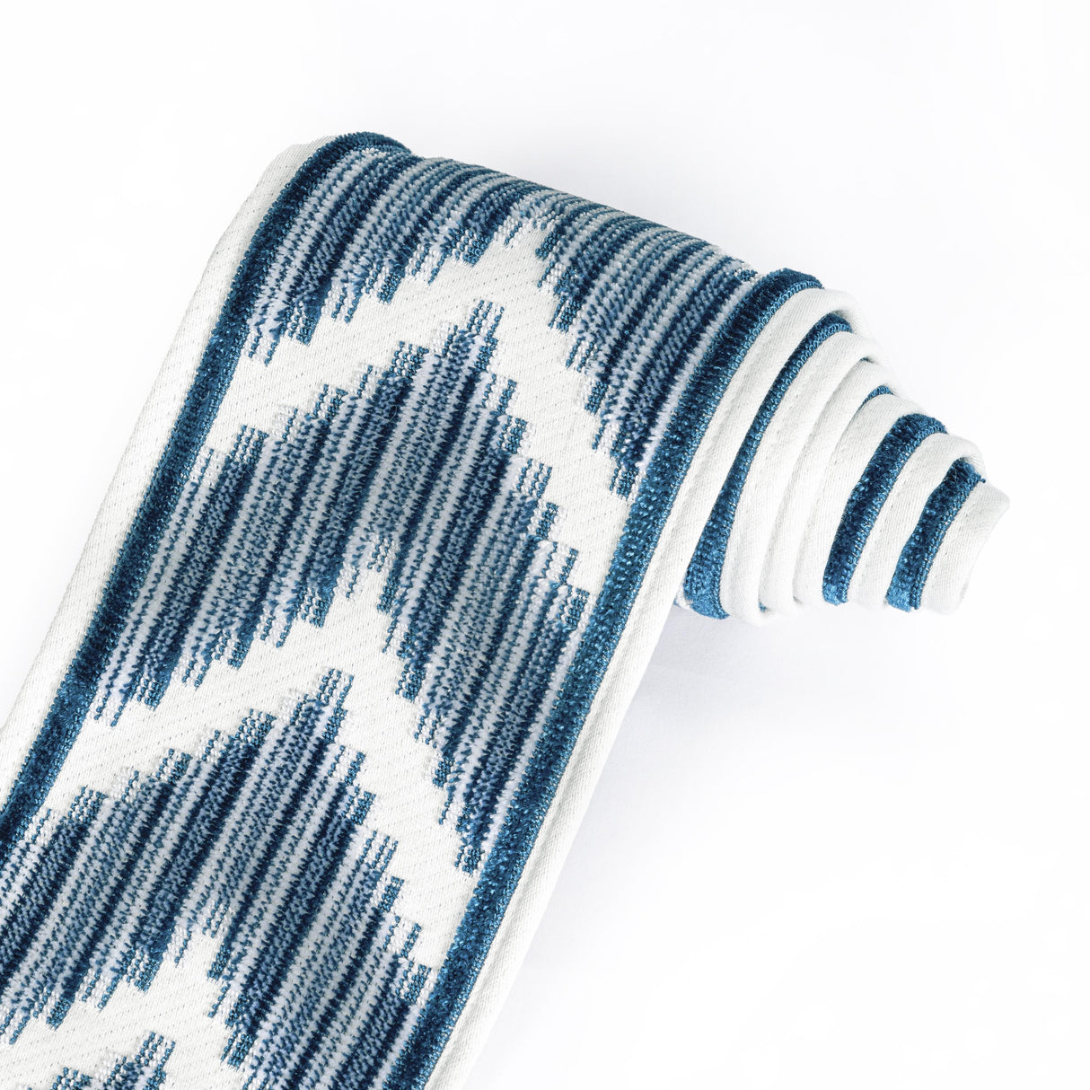 Kravet CHEVRON VELVET TAPE INK Trim