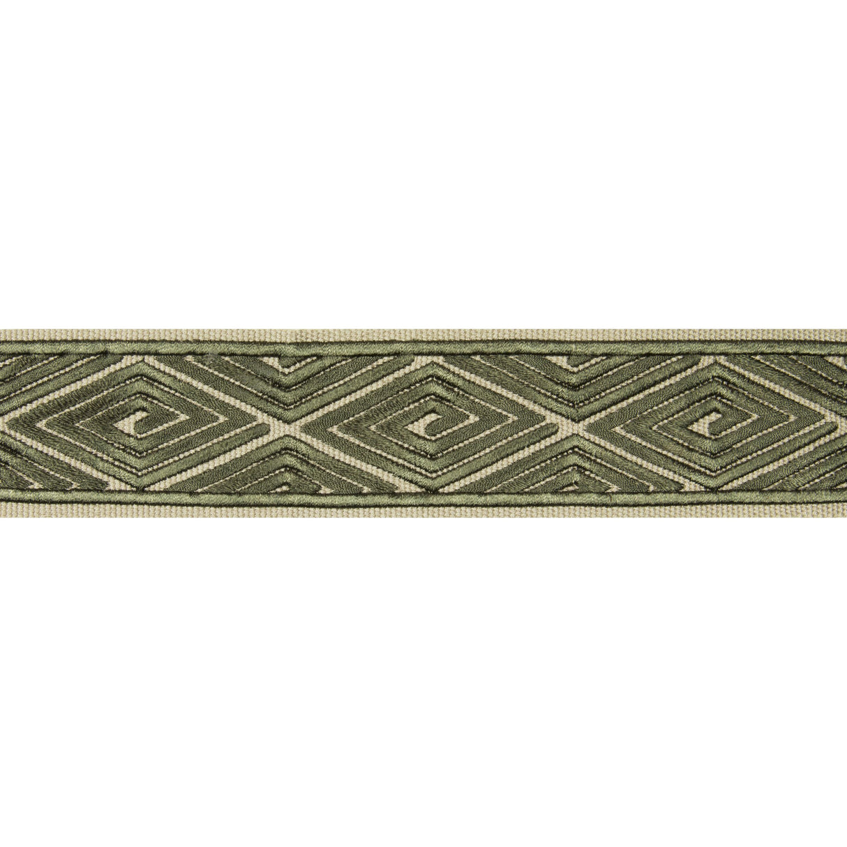 Brunschwig & Fils LABYRINTHE TAPE GREEN Trim