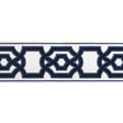 Brunschwig & Fils CERISE TAPE NAVY Trim