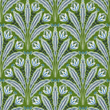 Clarke & Clarke ATTINGHAM COBALT GREEN WP Wallpaper