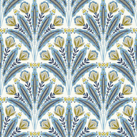 Clarke & Clarke ATTINGHAM DENIM WP Wallpaper