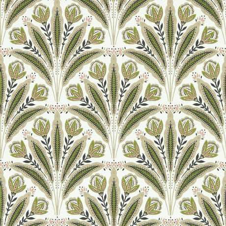 Clarke & Clarke ATTINGHAM SAGE BLUSH WP Wallpaper