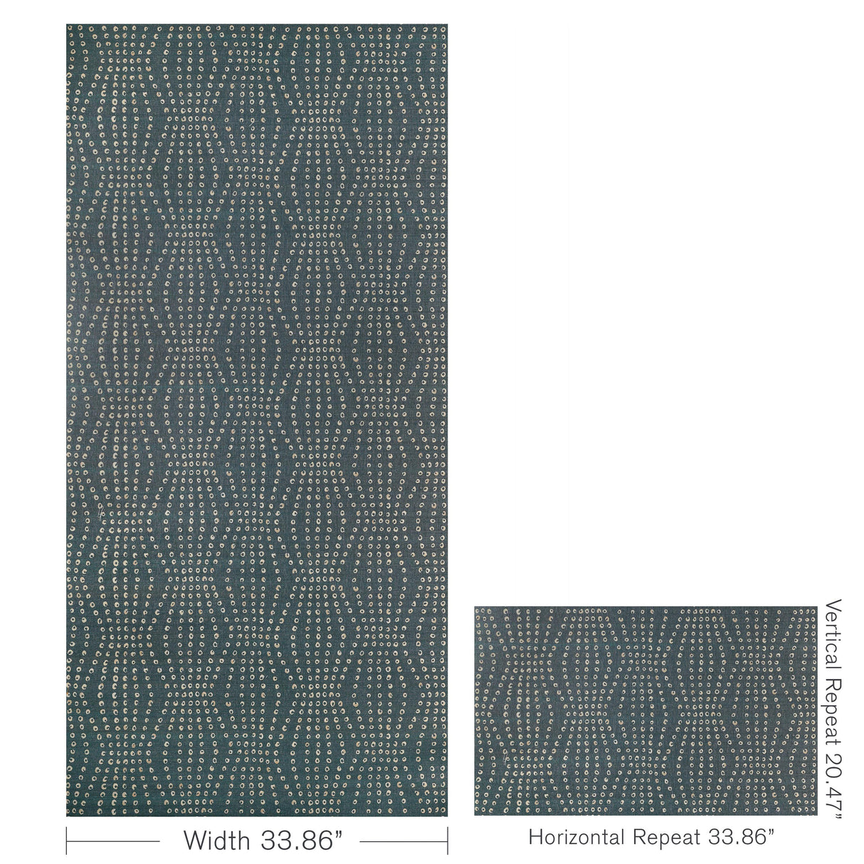 Kravet PUKA BLUE STEEL Wallpaper