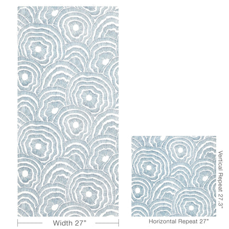 Kravet PANACHE WP INDIGO Wallpaper