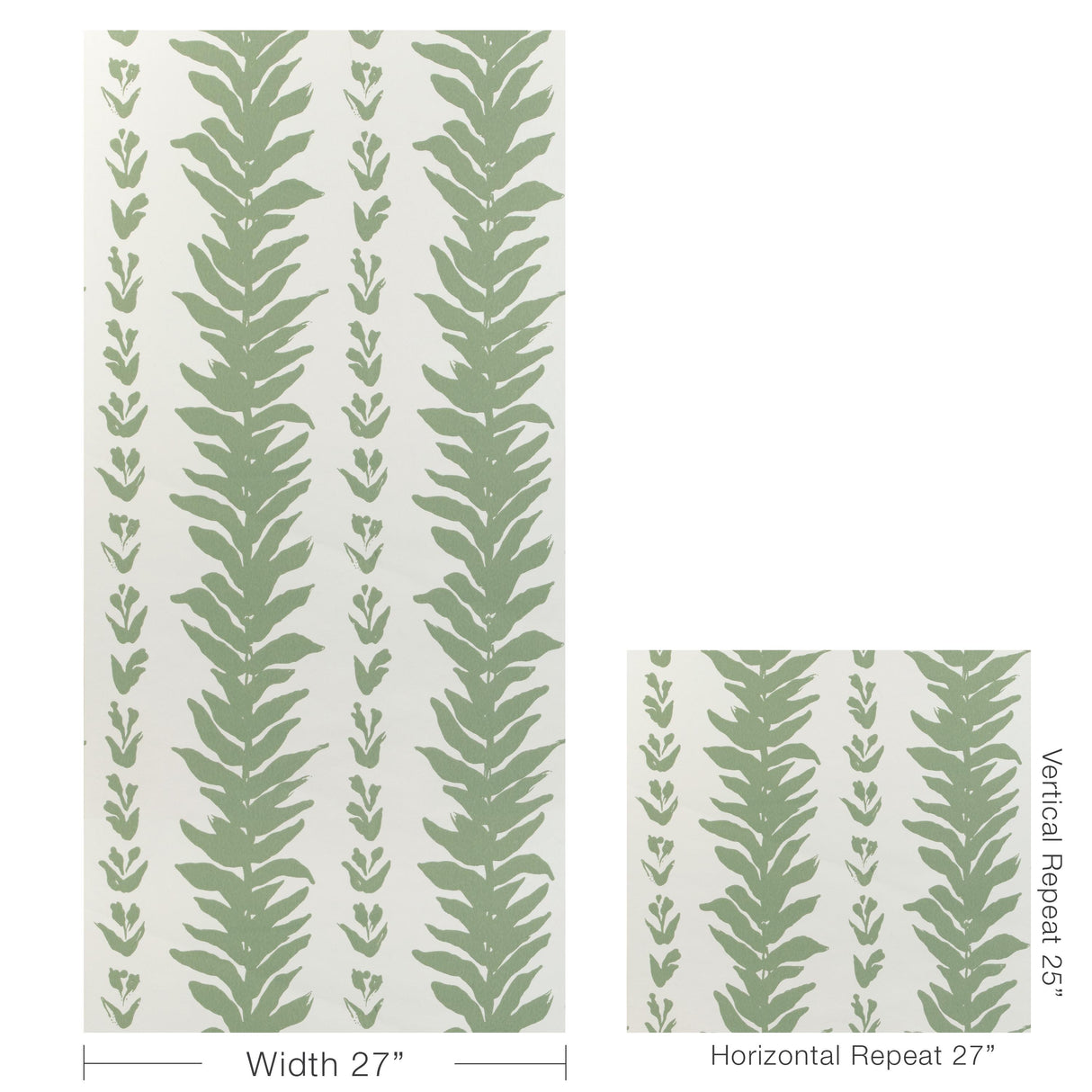 Kravet CLIMBING LEAVES WP SAGE Wallpaper