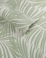 Kravet PALM LEAF WP LIGHT GREEN Wallpaper