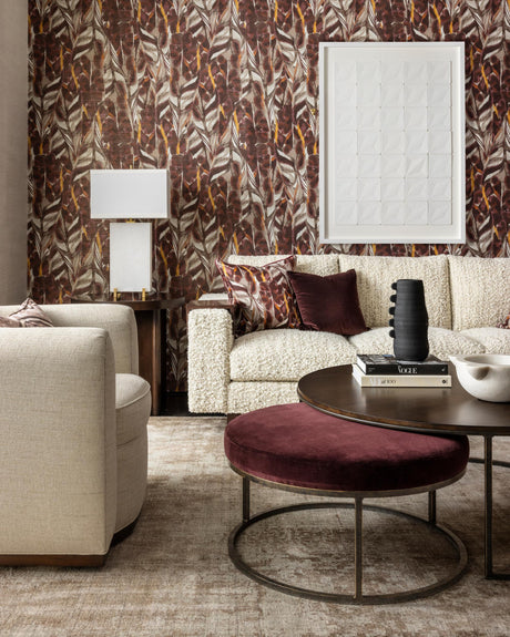 Kravet CASPIA WP MULBERRY Wallpaper