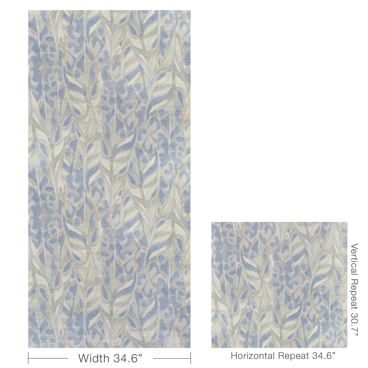Kravet CASPIA WP AMSONIA Wallpaper