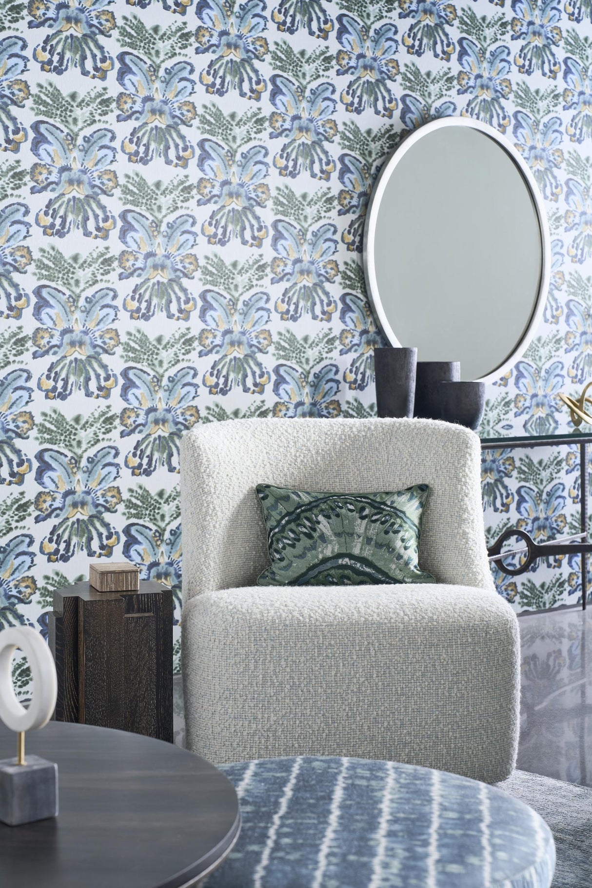 Kravet RORSCHACH WP STORMCLOUD Wallpaper